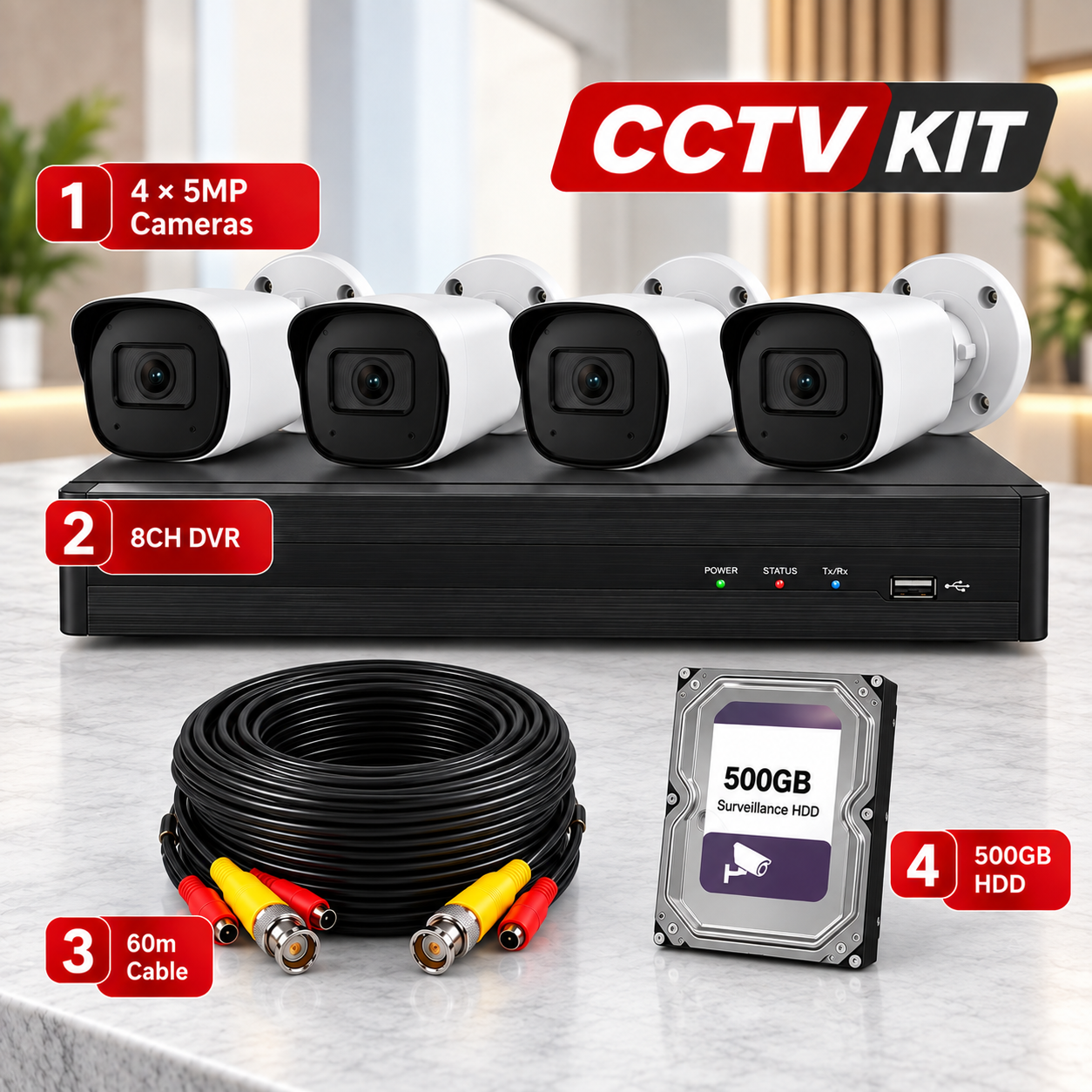 Premium Surveillance Kit